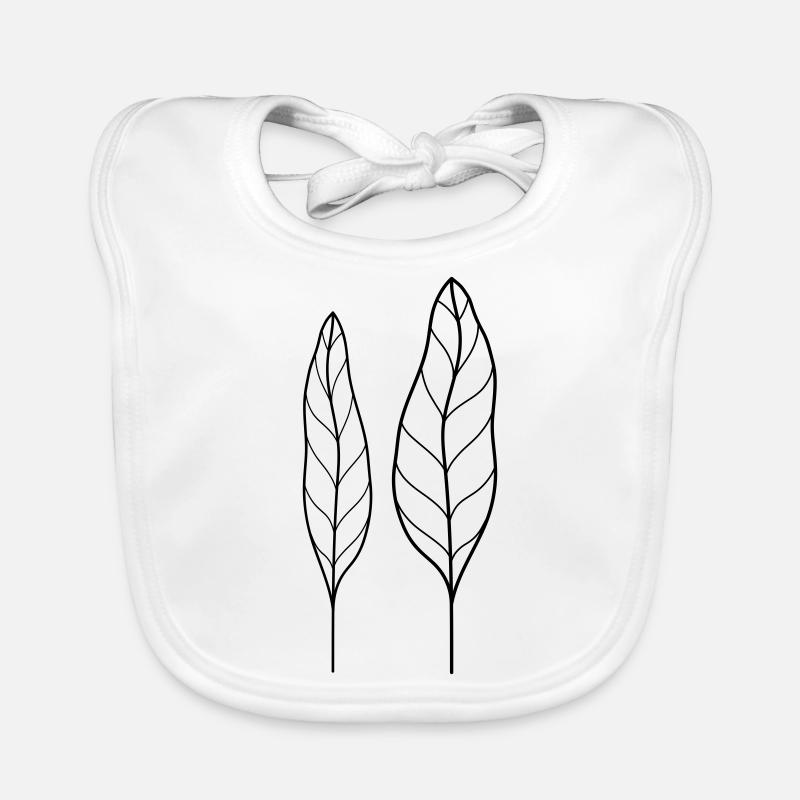 blatt Baby Bio-Lätzchen