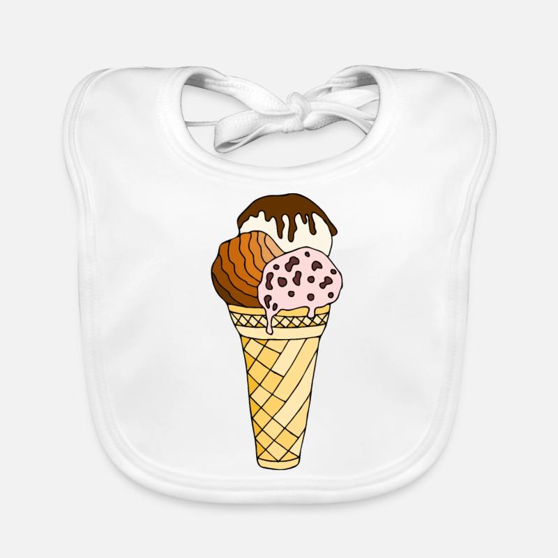 Glace Bavoir bio Bébé