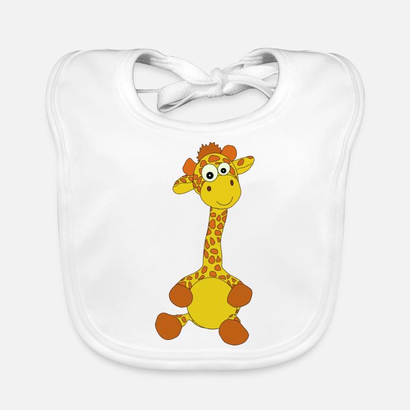 Giraffe Baby Bio-Lätzchen