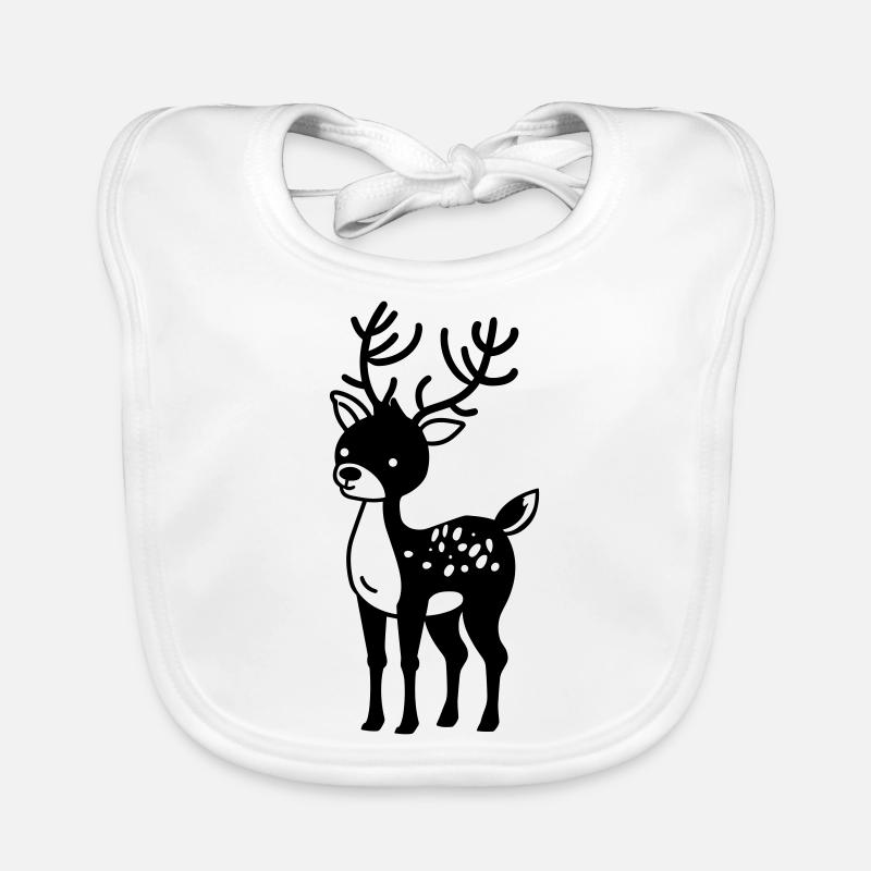 Deer Organic Baby Bibs