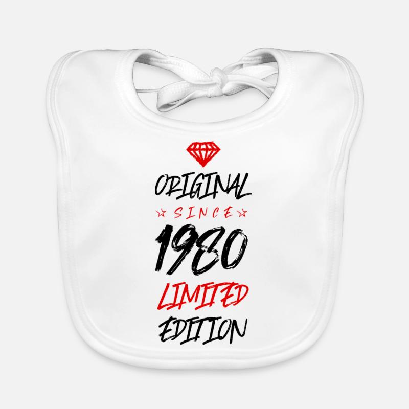 1980 Édition limitée Bavoir bio Bébé