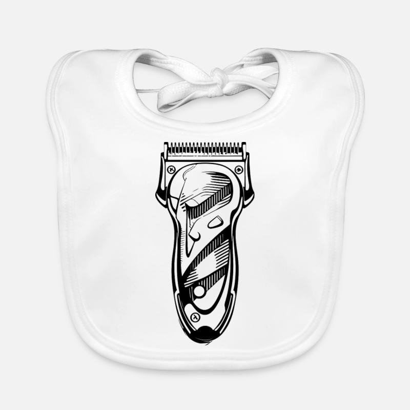 Clippers Barber Icon Bavoir bio Bébé