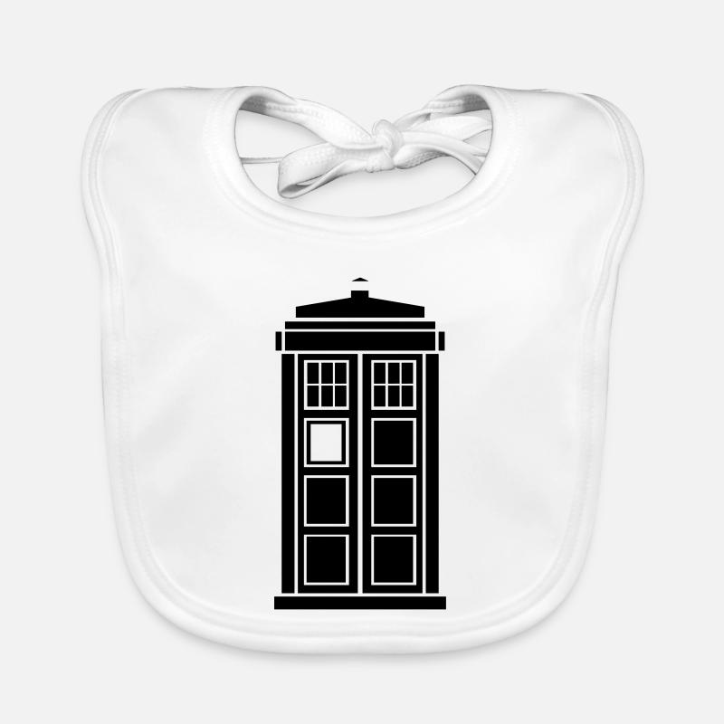 Tardis Baby Bio-Lätzchen