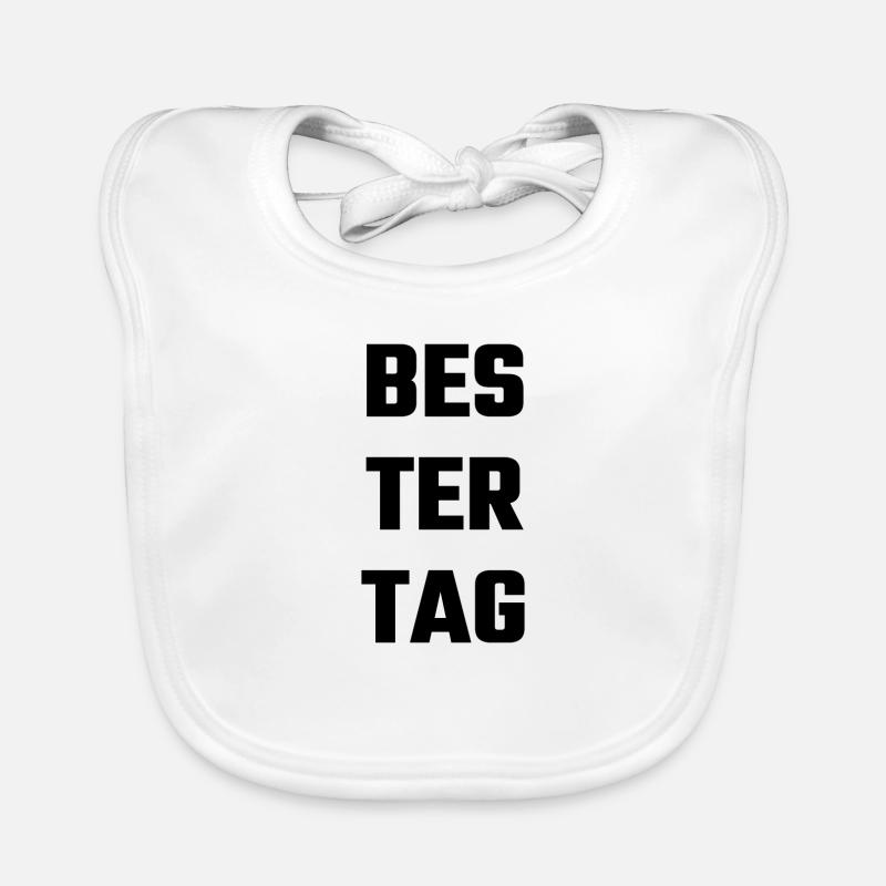 Bester Tag Baby Bio-Lätzchen