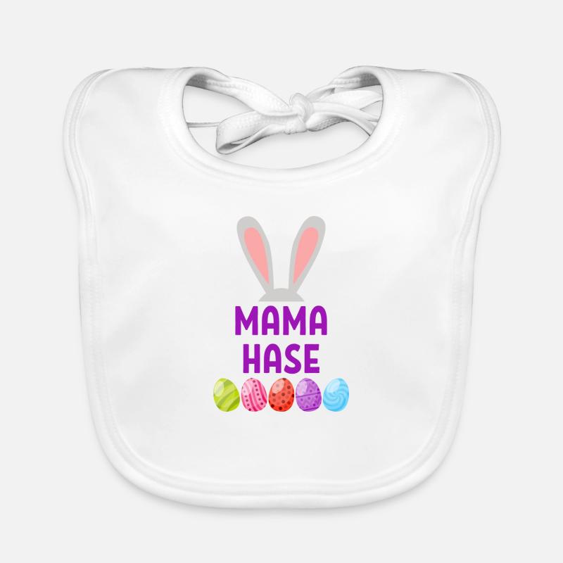 Mama Easter Spring Gift Easter Organic Baby Bibs