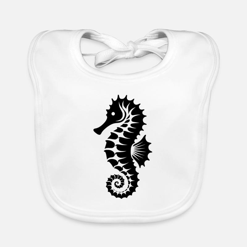 Hippocampe pour l’entraînement de natation junior Bavoir bio Bébé