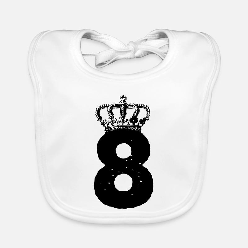 8e Couronne Bavoir bio Bébé