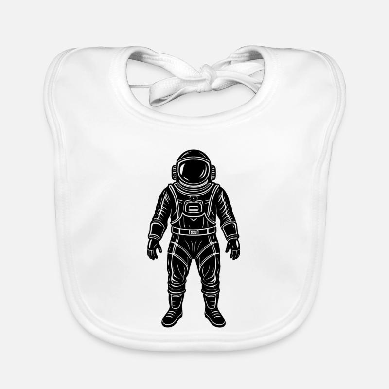 Astronaute Bavoir bio Bébé