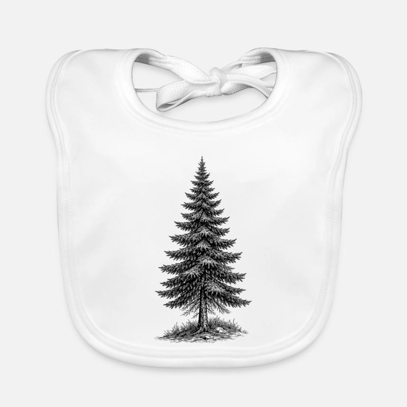épicéa Bavoir bio Bébé