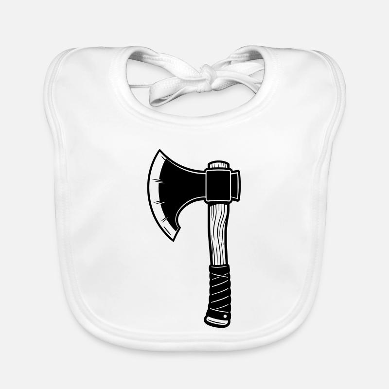 Battle axe Organic Baby Bibs