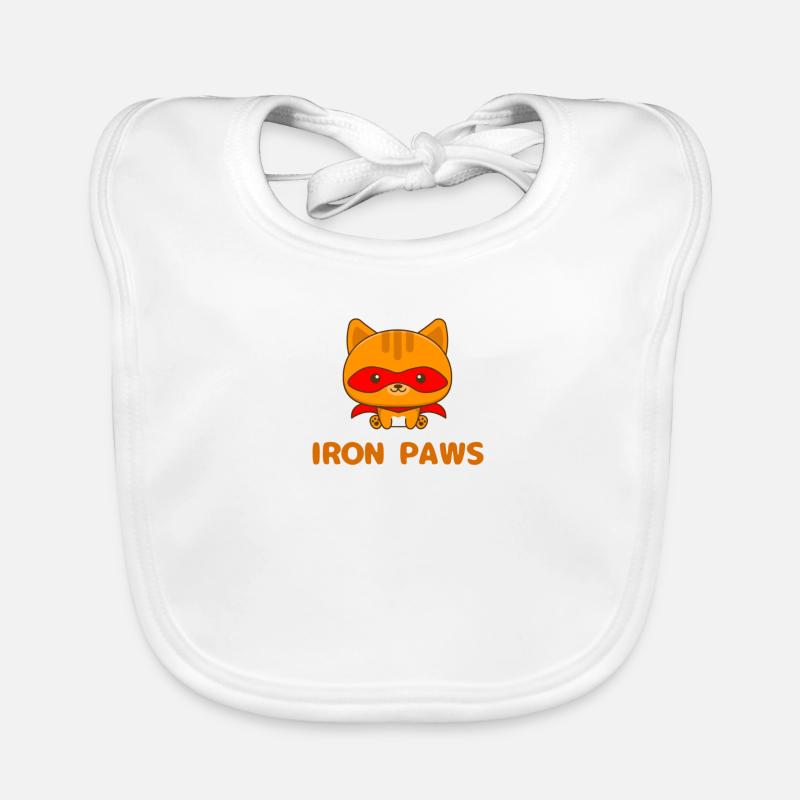 ZAMPE DI FERRO Bavaglino ecologico per neonato