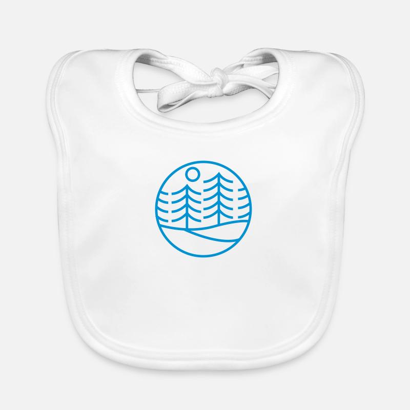 Tree Circle Organic Baby Bibs
