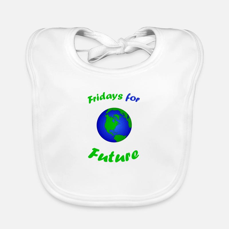 Fridays for Future Baby Bio-Lätzchen