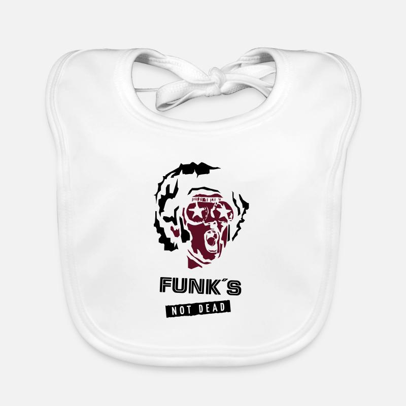FLEA - FUNK IS NOT DEAD Organic Baby Bibs