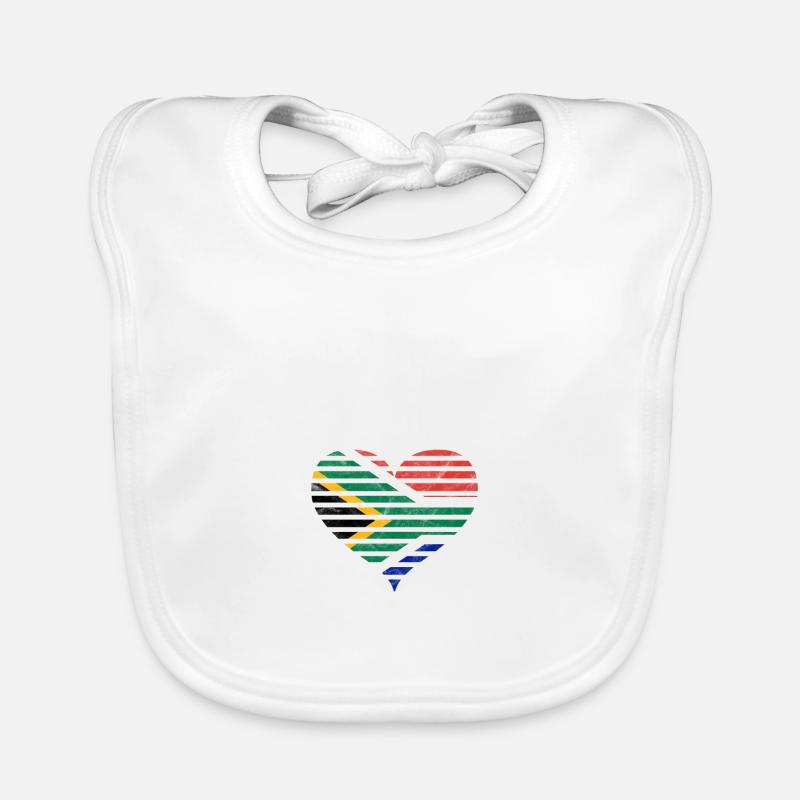 Afrique du Sud Bavoir bio Bébé
