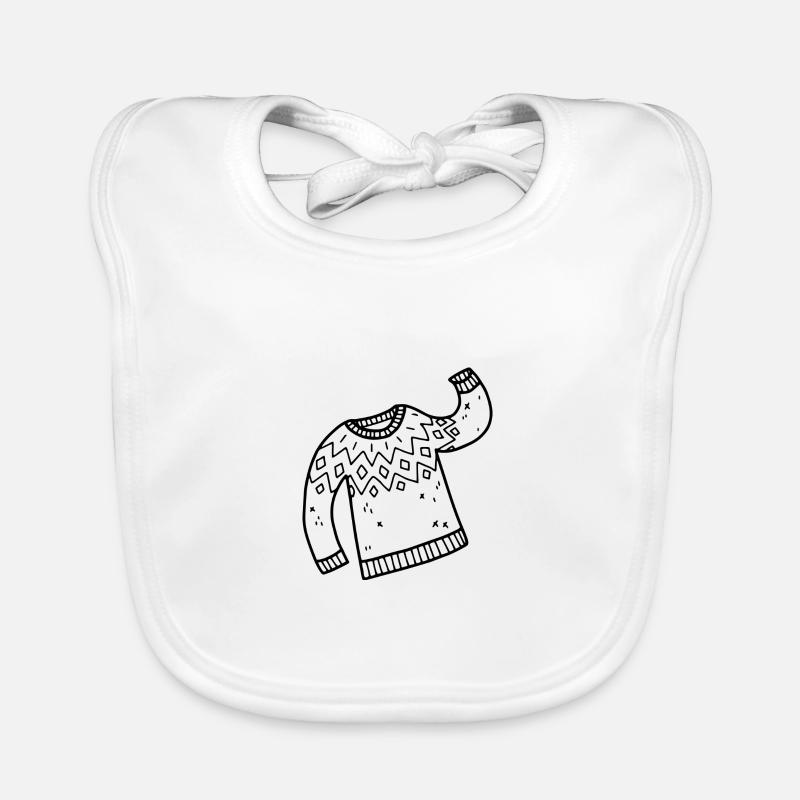 Pullover Ugly Christmas Sweater Winterpullover Baby Bio-Lätzchen