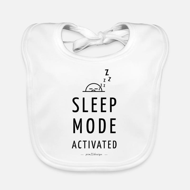 SOMMEIL ACTIVÉ Bavoir bio Bébé