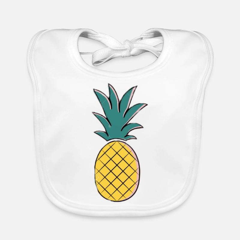 Pineapple Bavoir bio Bébé