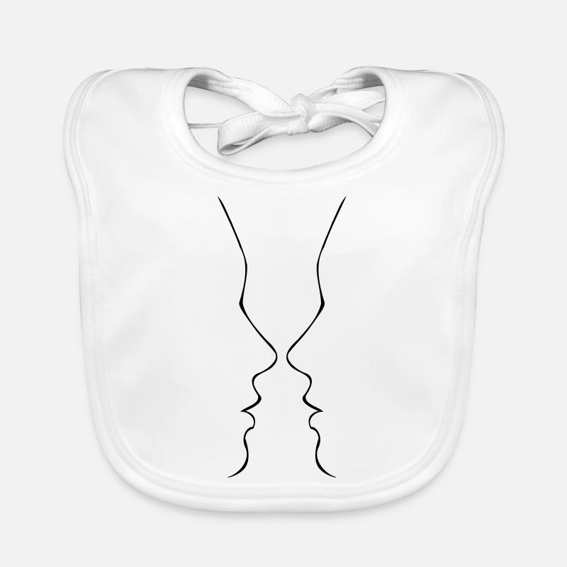 Face à face Bavoir bio Bébé