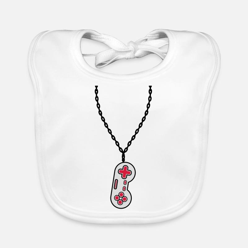 Halskette Schmuck alter Controller Baby Bio-Lätzchen