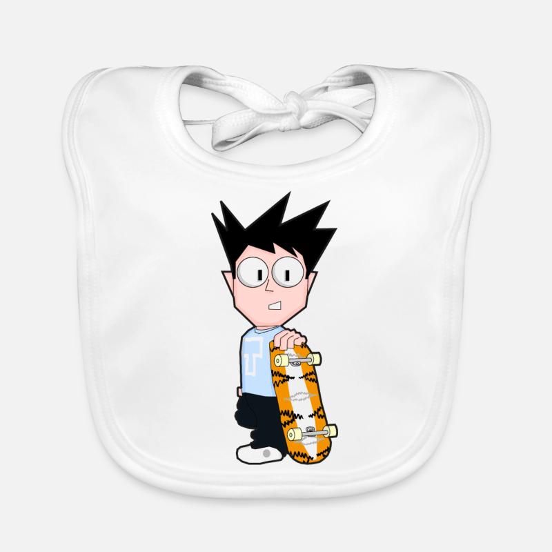 FRITZ - Skaterboy Organic Baby Bibs