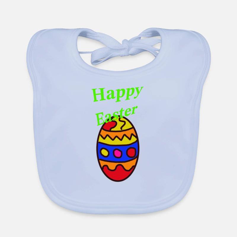 easter Organic Baby Bibs