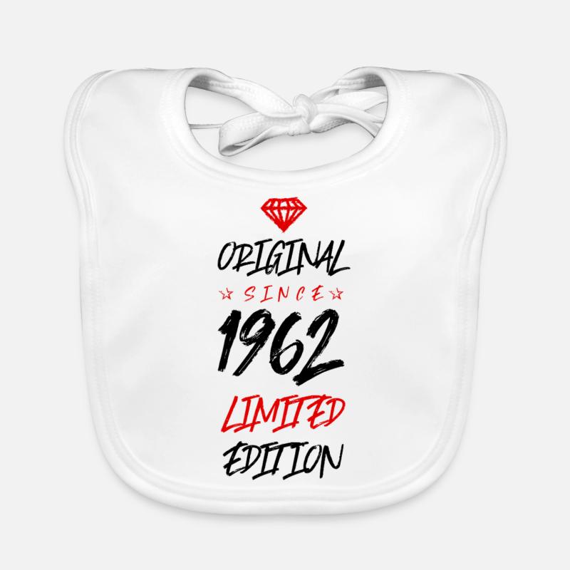 1962 Édition limitée Bavoir bio Bébé