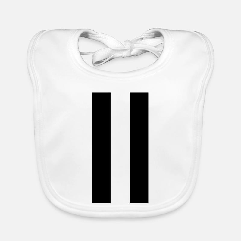 Break symbol sign gift Organic Baby Bibs