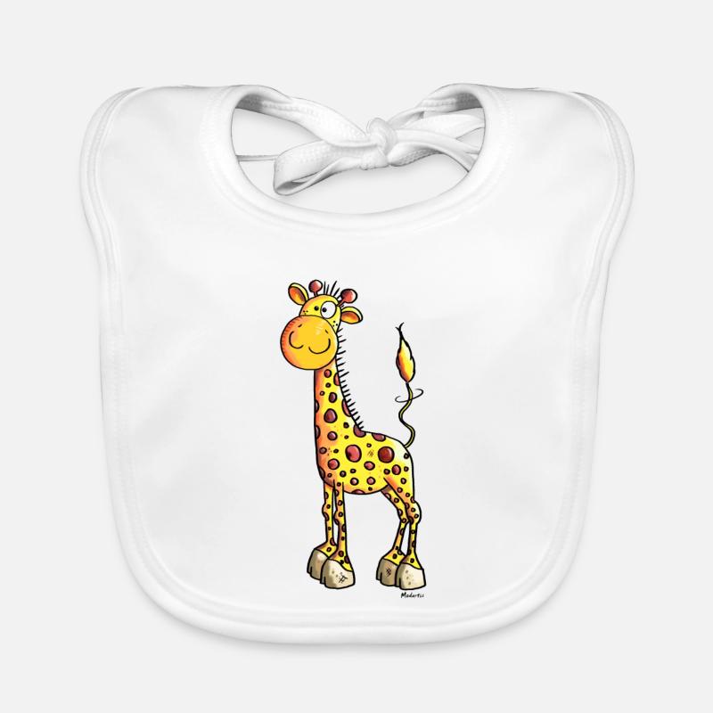 Mignon Girafe Bavoir bio Bébé