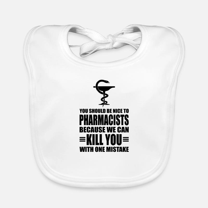 Pharmacists Pharmacy Gift Organic Baby Bibs