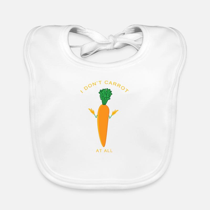 I don´t carrot Baby Bio-Lätzchen