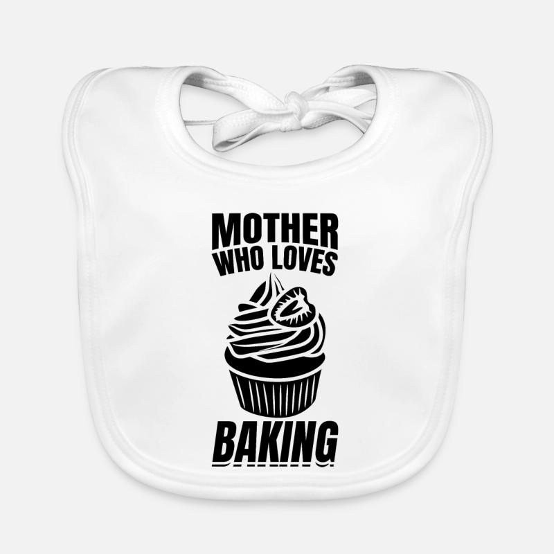 Bäckerin Mutter Baby Bio-Lätzchen