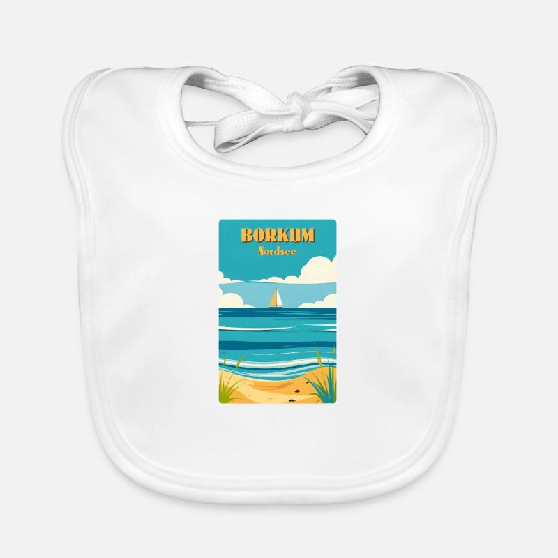 Borkum Organic Baby Bibs