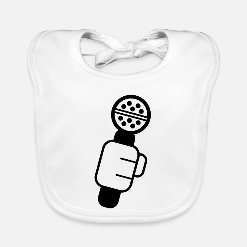 Microphone de contrôle du microphone, Microphone, Mike, MC, Hi Bavoir bio Bébé