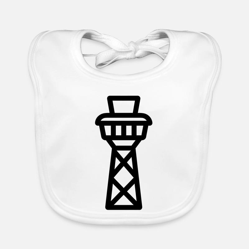 Control Tower Organic Baby Bibs