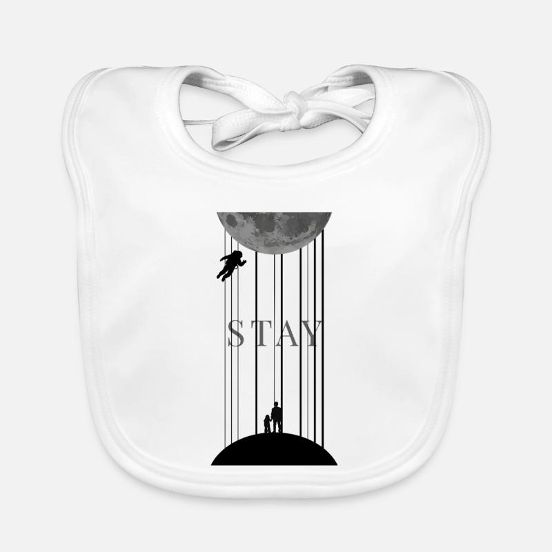 Interstellaire spatial avec séjour en code Morse Bavoir bio Bébé