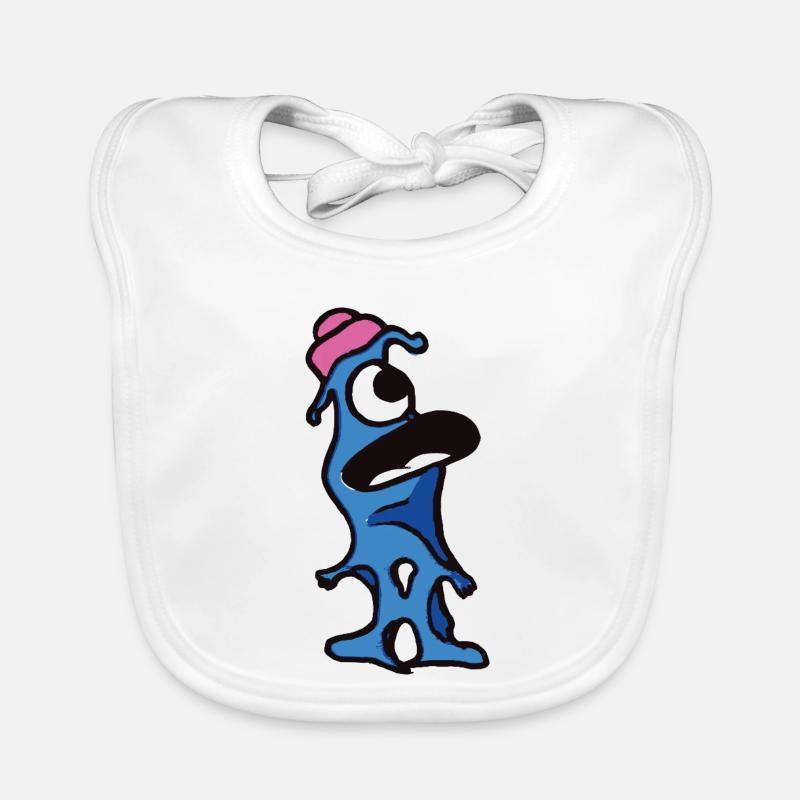 Alien Horst Baby Bio-Lätzchen