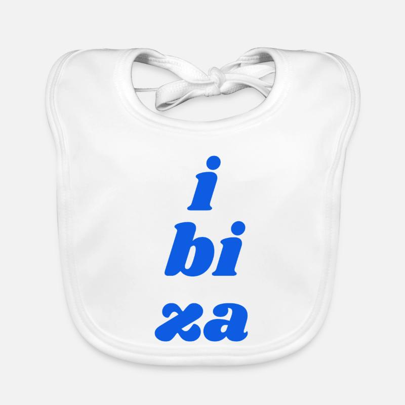 i bi za - Baby Bio-Lätzchen - Weiß