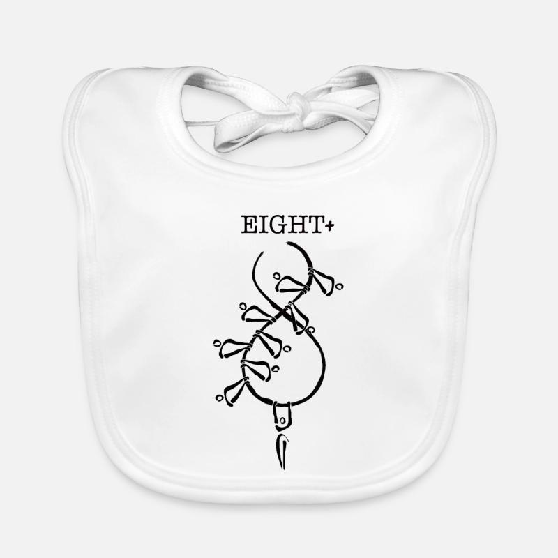 Huit+ Bavoir bio Bébé