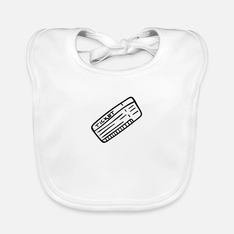 Idée de cadeau pour un préposé de vol Bavoir bio Bébé