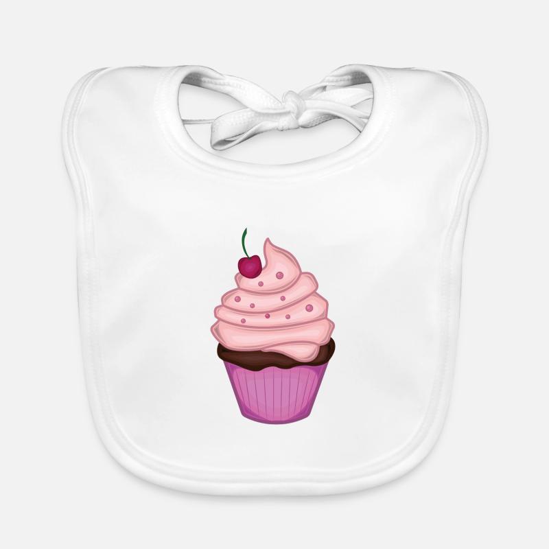 Cupcake Organic Baby Bibs