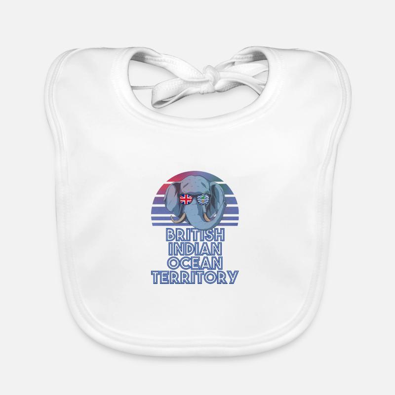 British Indian Ocean Territory Organic Baby Bibs