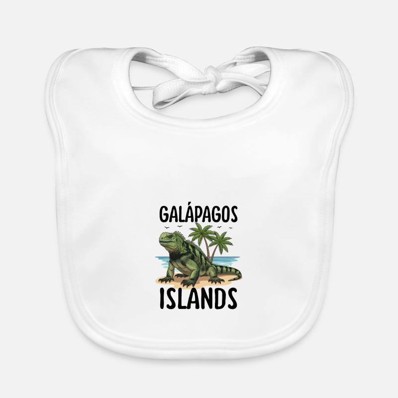 Îles Galapagos Bavoir bio Bébé