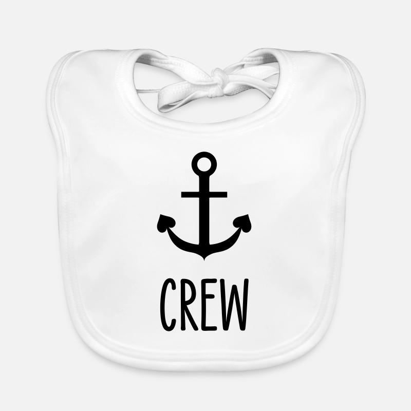 Crew - Skipper Sailing Charter Team Organic Baby Bibs