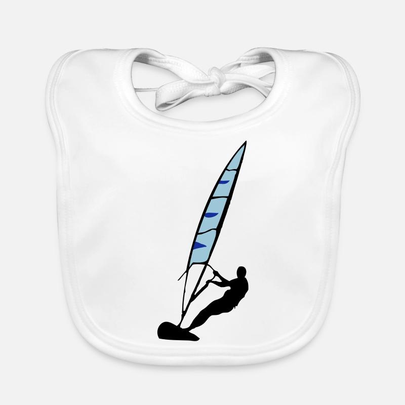 windsurfing Organic Baby Bibs