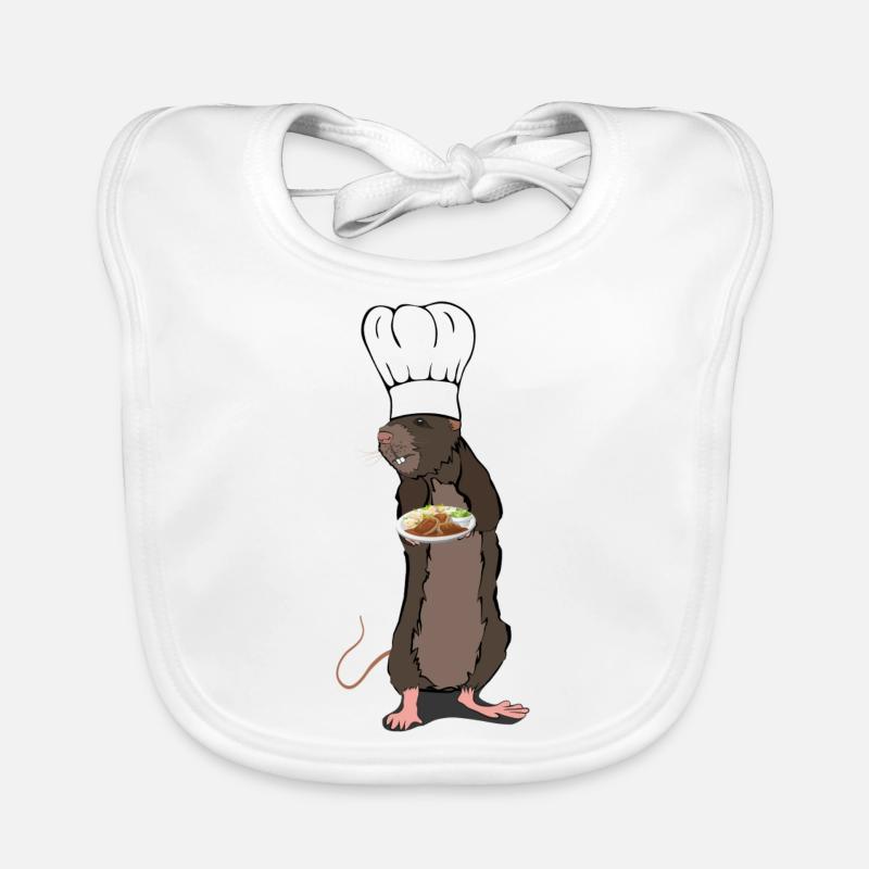 Chef rat. Organic Baby Bibs