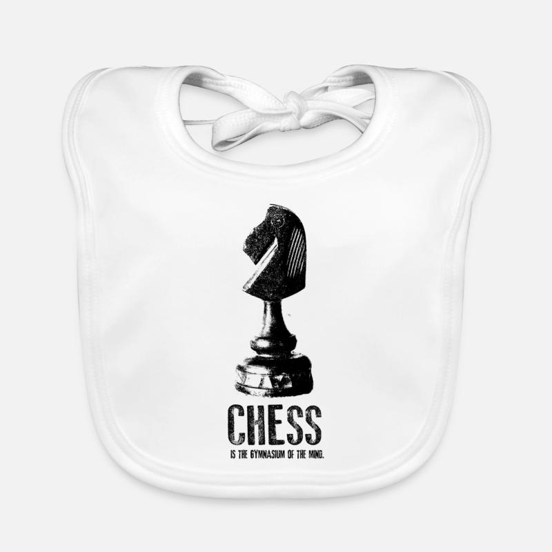 Chess Organic Baby Bibs