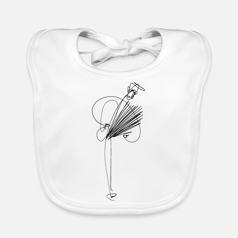 Accordéon Bavoir bio Bébé