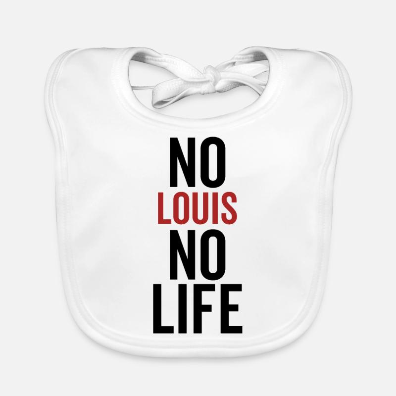 Pas de Louis Pas de vie Bavoir bio Bébé