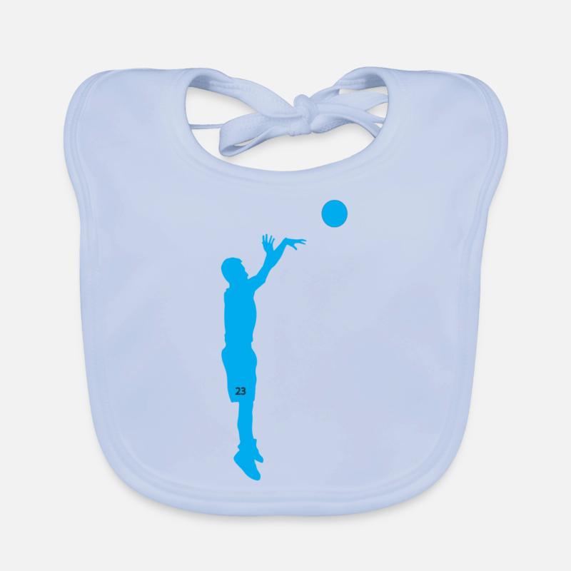 Basketballspieler Baby Bio-Lätzchen